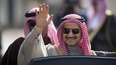 Saudi prince released from imprisonment in hotel