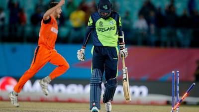 Ireland’s T20 campaign ends in rain-affected Netherlands loss