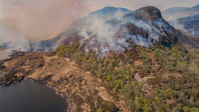 Firefighters battle blaze in Killarney National Park for a third night