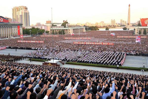 North Korea holds anti-US rally as Trump’s threats escalate