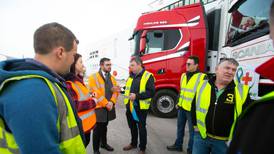 Lorry drivers transporting €1 million worth of aid from Rosslare to Ukraine