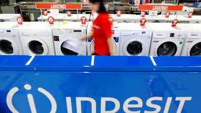 Whirlpool agrees to pay €758m for a controlling stake in Indesit