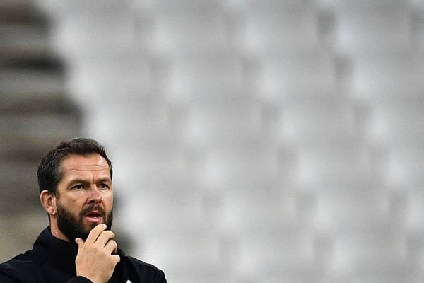 Andy Farrell admits ‘shift in mindset’ required if Ireland are to realise potential