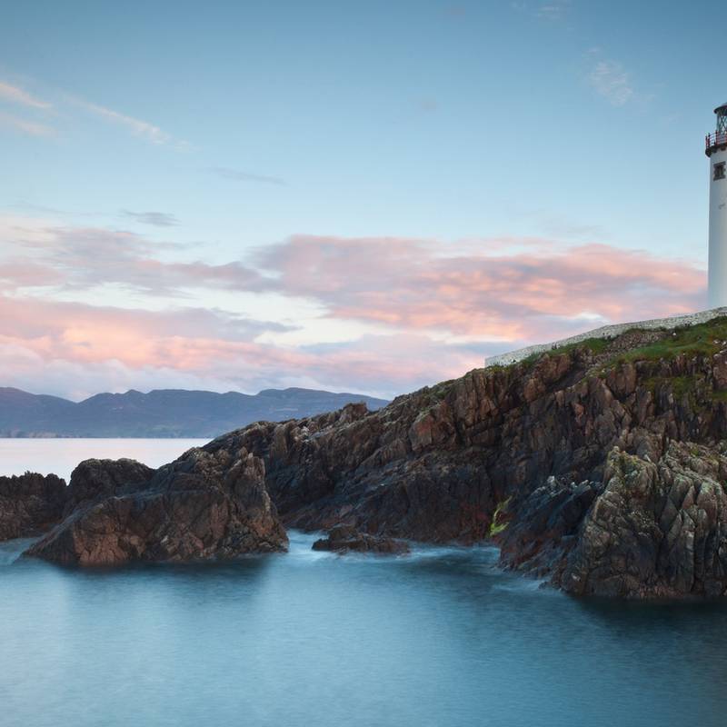 The view from Fanad Lighthouse fills us with a sense of our own mortality