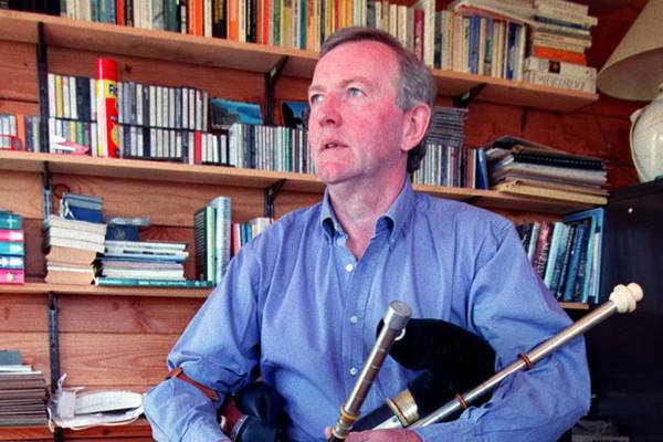 President pays tribute to master uilleann piper Liam O’Flynn