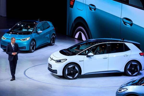 Volkswagen to hit 1m electric cars milestone two years early