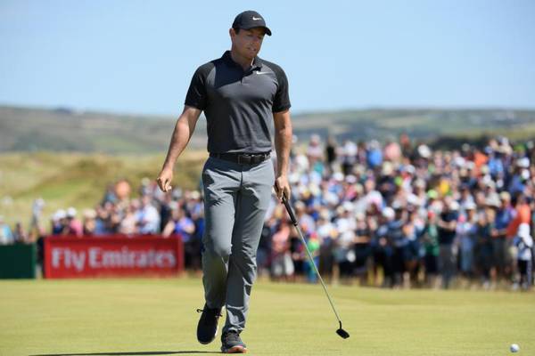 Rory McIlroy says putting woes are testing his patience
