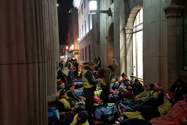 GAA players’ sleep-out raises €200,000 for homeless charities