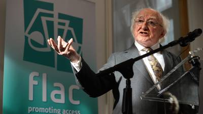 Restricted access to legal system unacceptable, Higgins says