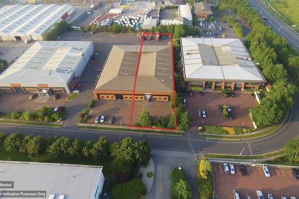 Warehouse and office on M50 for sale