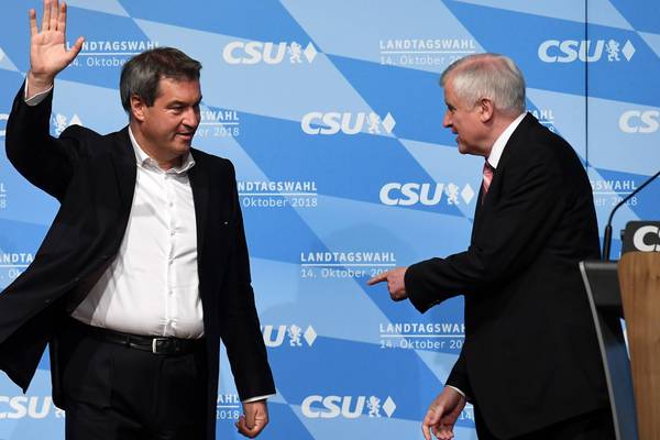 Election rout looms for Bavarian Merkel allies