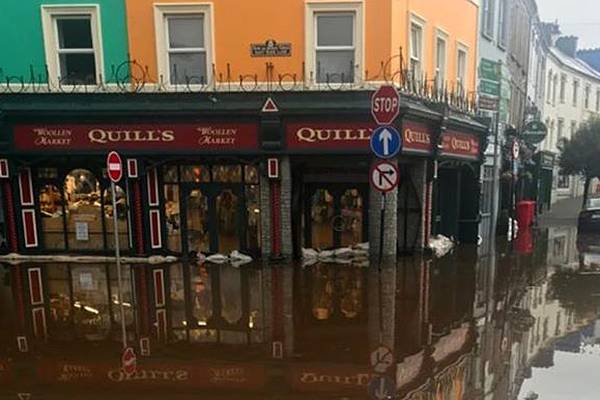 Torrential rain leads to flooding in Kenmare and road closures on Ring of Kerry