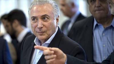 Brazil set to vote on removing second president in a year