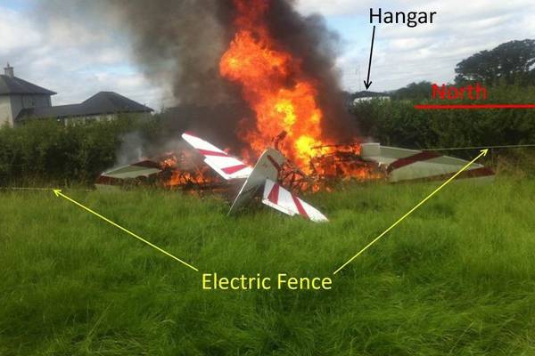Aircraft which took off by itself narrowly avoided house