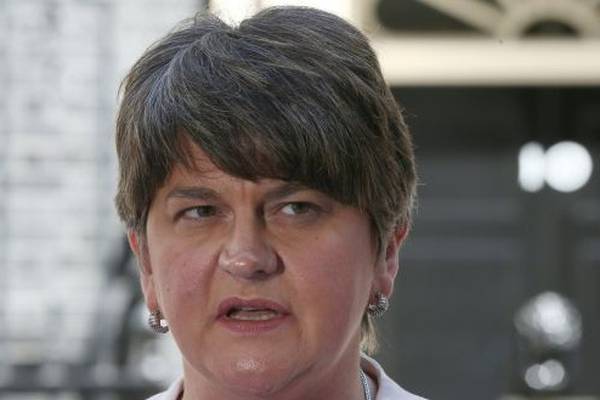 Arlene Foster ‘will not accept’ standalone Irish language Act
