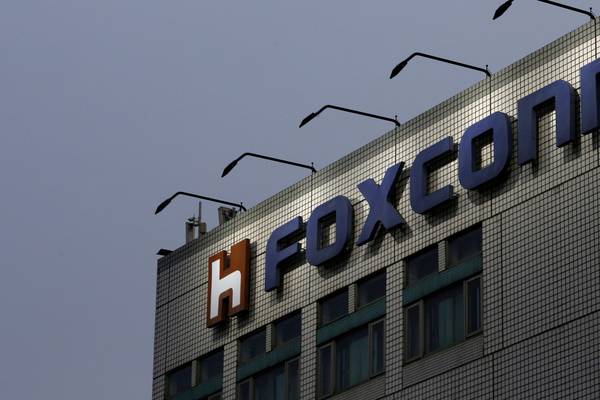 Apple supplier Foxconn warns components shortage to last until 2022