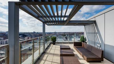 Live on top of the world at this Smithfield penthouse for €625k