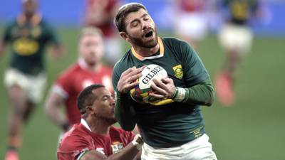 Jacques Nienaber believes officials were right to rule out Willie le Roux’s try