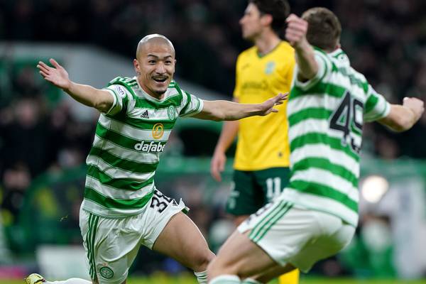 Daizen Maeda enjoys dream Celtic debut in win over Hibernian