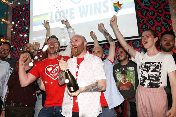 Marriage equality campaigners celebrate ‘historic day’ for Northern Ireland