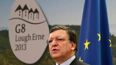 Hollade and Barroso clash over trade deal