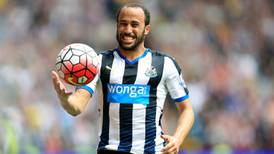 Andros Townsend and Dwight Gayle trade places