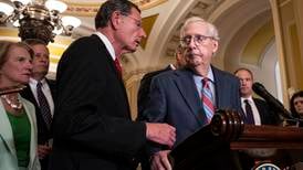 Mitch McConnell’s ‘sandbag’ moment stokes anxiety over US gerontocracy