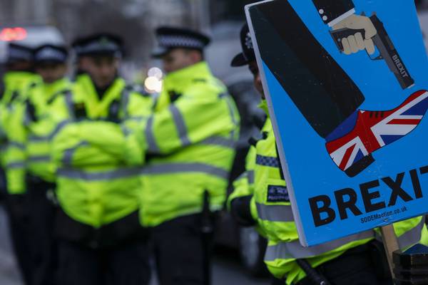 No-deal Brexit may make Britain less safe, British police chief warns