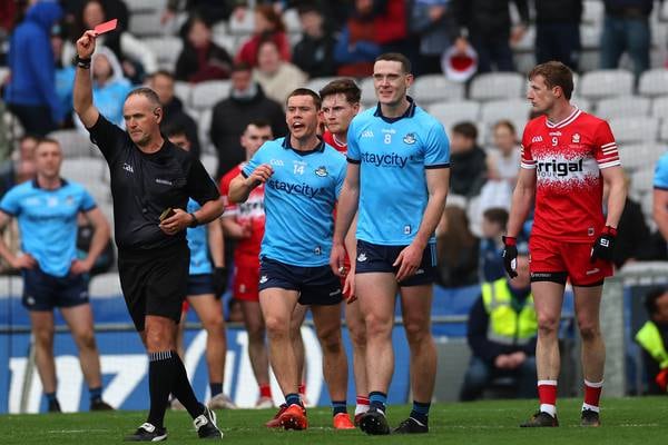 Brian Fenton disappointed to be sent off for first time in his career for club or county 
