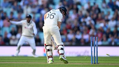 Joe Root’s departure lets India back in after England dominate most of day one