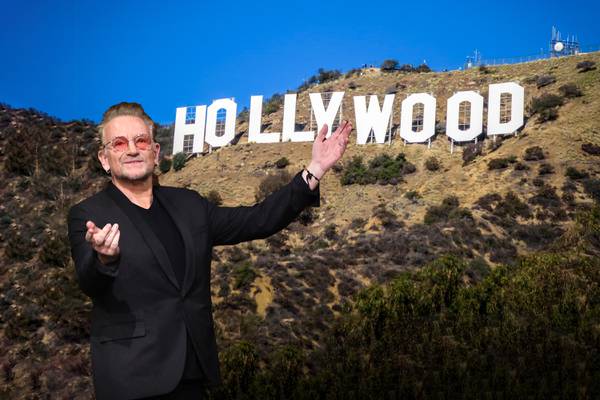 Bono has another sort of home coming … in the Hollywood Hills