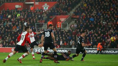Shane Long ends goal drought before Southampton go under