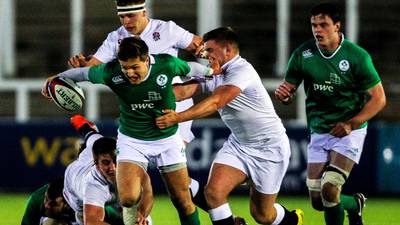 Ireland Under-20s hit England with three tries in 19 minutes