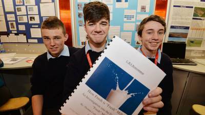 Roscommon young scientists test best before dates