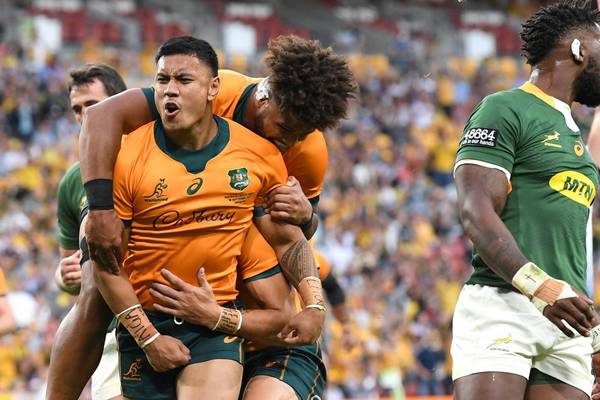 Wallabies run South Africa ragged to land back-to-back victories