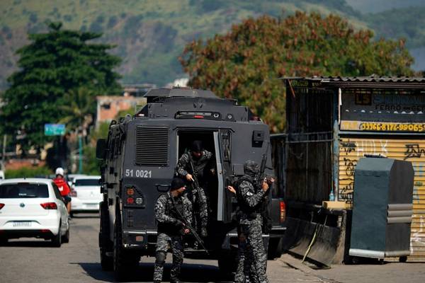 At least 25 killed in Rio de Janeiro shootout, say police