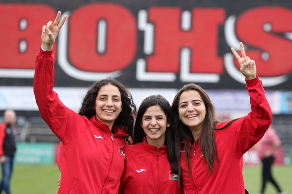 Soccer Historic Bohemians-Palestine match: 'We will go home knowing we are not alone'