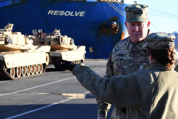 Nato deployment begins against possible Russian aggression