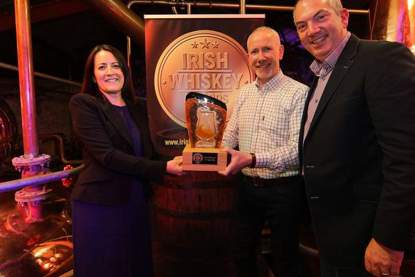 Walsh Whiskey’s Irishman takes top prize at national awards