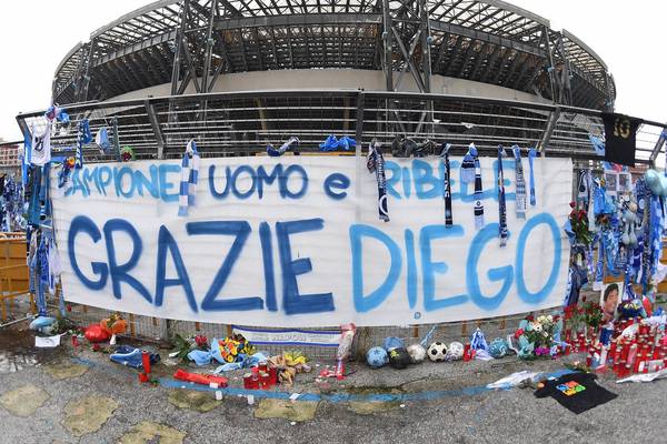 Napoli rename ground Stadio Diego Armando Maradona