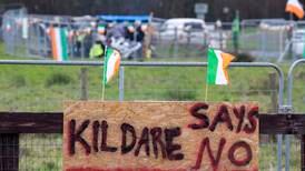 Protest at building site for emergency accommodation ends, court hears