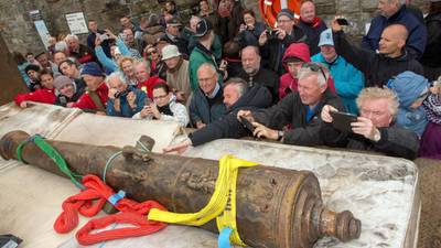 Divers recover four Spanish Armada cannons