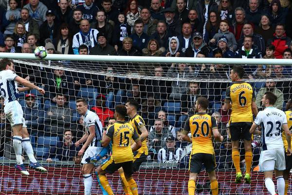 Storm clouds gathering for Wenger as West Brom hold out