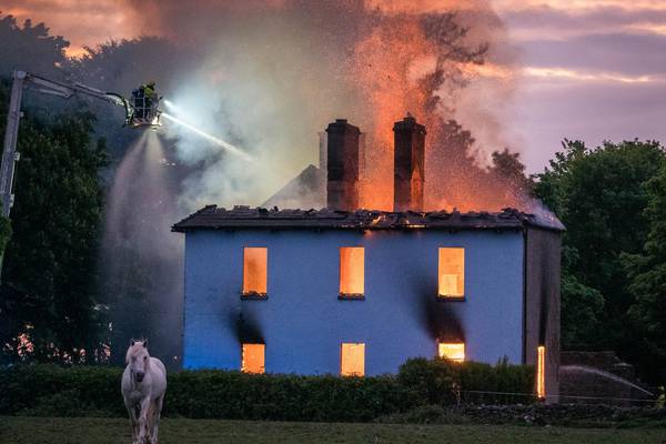 Historic Bridgemount House in Mayo badly damaged by fire