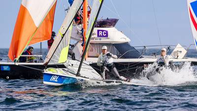 Tokyo 2020: Dickson and Waddilove enjoy dream start to win opening 49er race