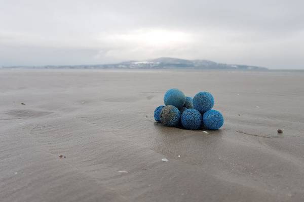 Mystery of blue balls on Dublin beaches continues as radioactive threat ruled out