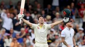 Ashes: Series newcomers Mitchell Marsh and Mark Wood make their mark on fiery first day 
