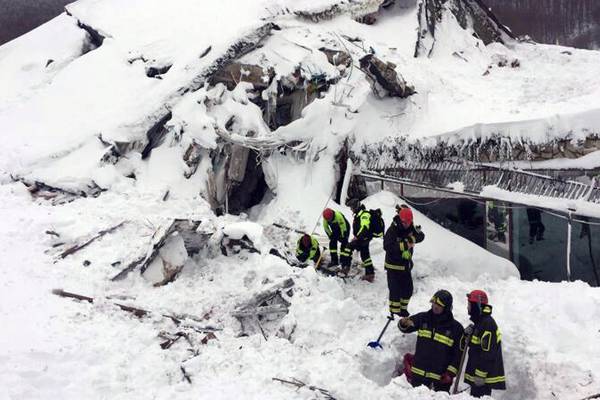 Last bodies pulled from Italian avalanche - death toll reaches 29