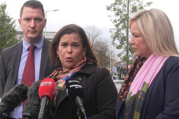 McDonald ‘comfortable’ asking Sinn Féin voters to back unionist