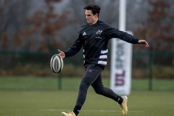 Joey Carbery edges closer to Munster return but no date set yet